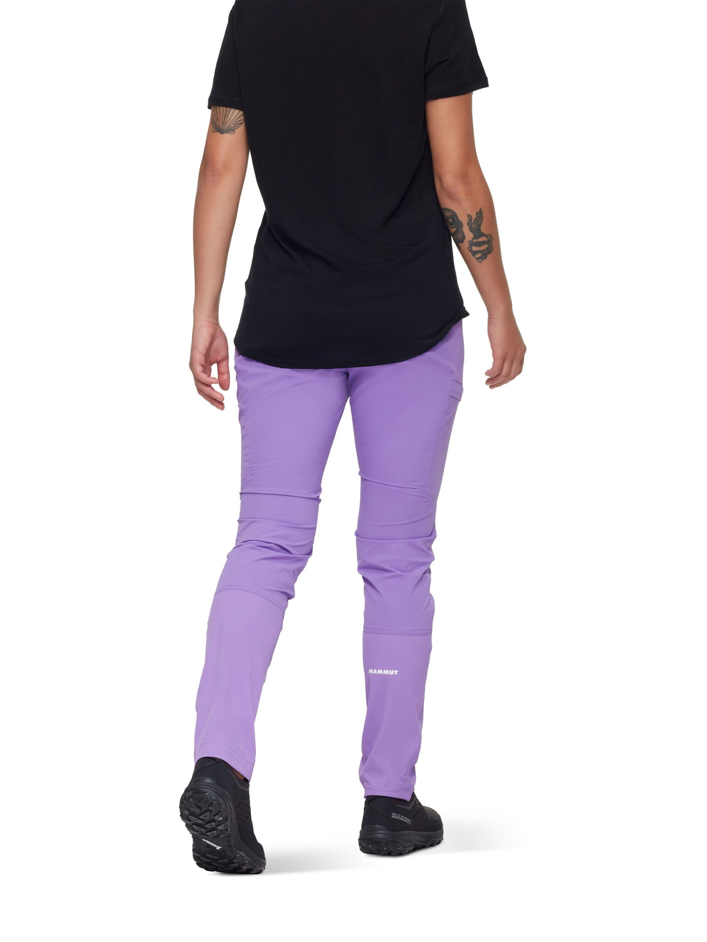 MAMMUT Slimfit Wanderhose 'Ducan' in Lila