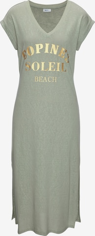 BEACHTIME by LASCANA Плажна рокля в зелено: отпред