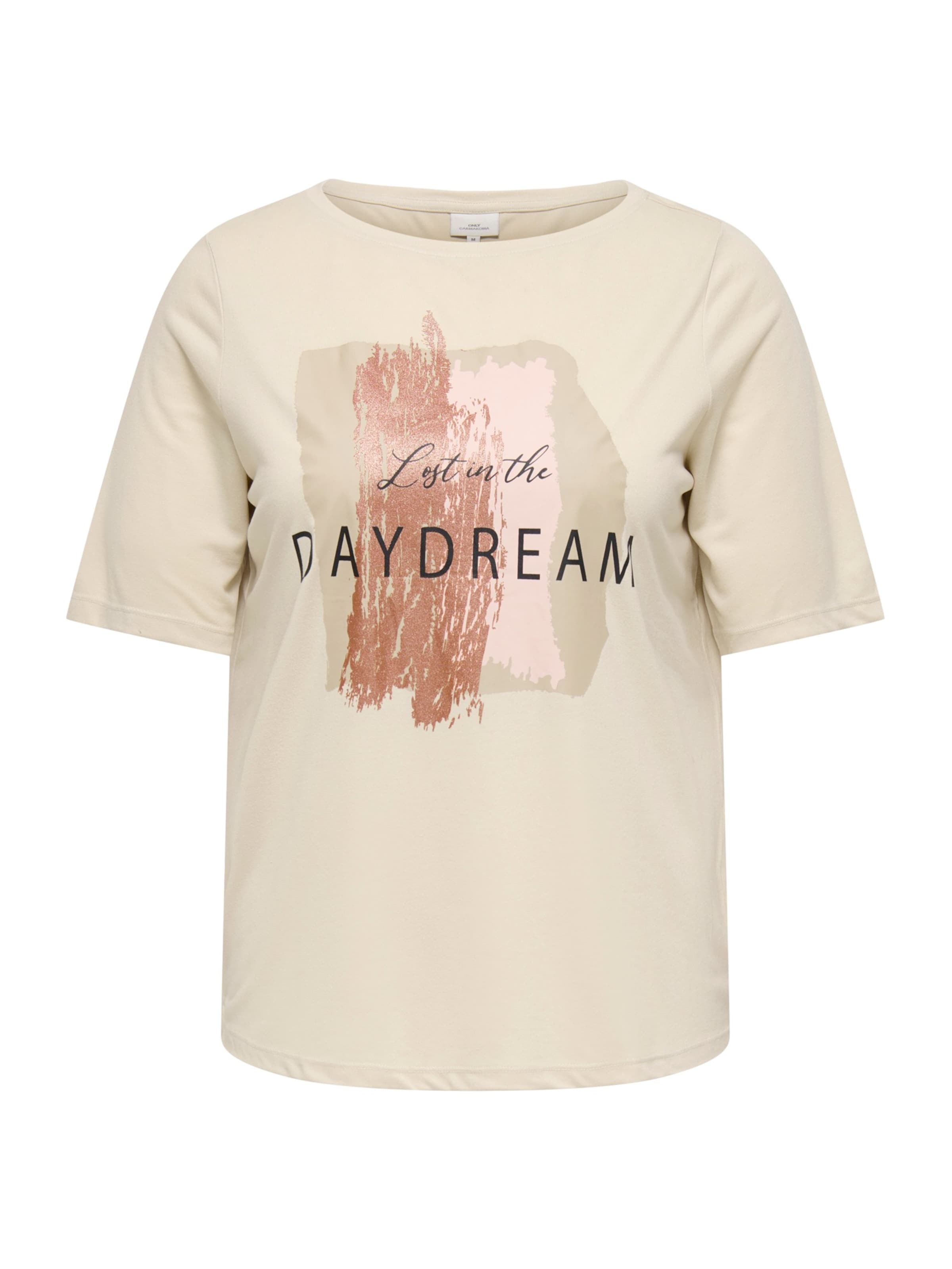 ONLY Carmakoma Shirt 'CARNICKY' in Beige: front