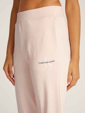 Calvin Klein Jeans Конический (Tapered) Штаны в Ярко-розовый