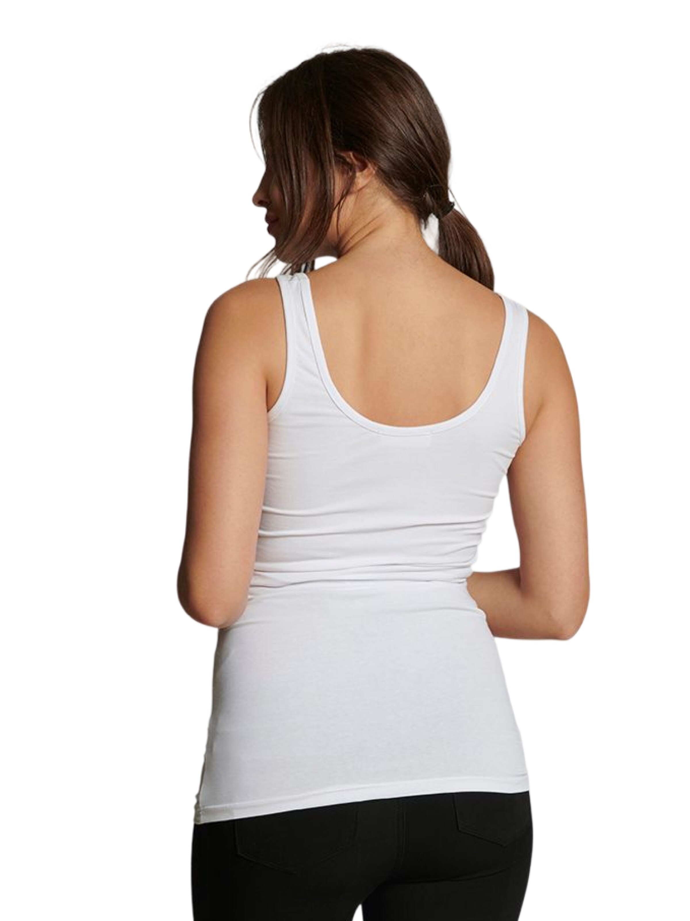 Haut LYN MAMA en blanc