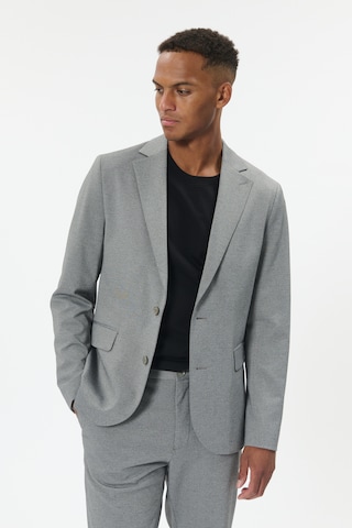 Matinique Regular Fit Jakke 'George' i grå: forside