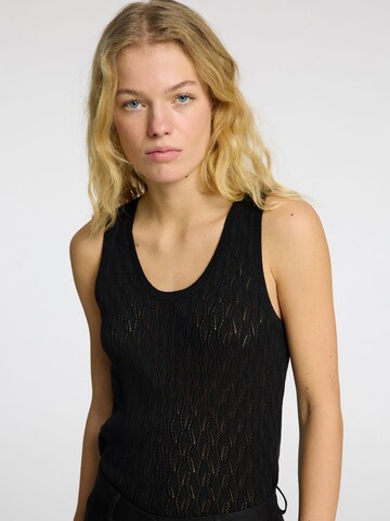 SELECTED FEMME Knitted Top 'SLFAgny' in Black
