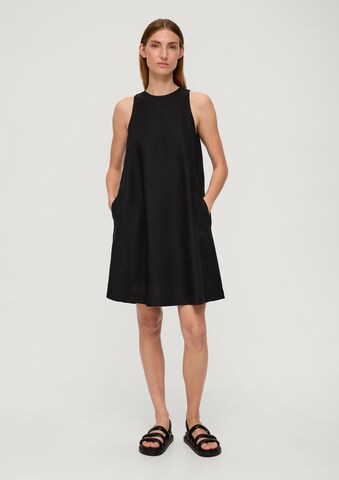 s.Oliver BLACK LABEL Kleid in Schwarz