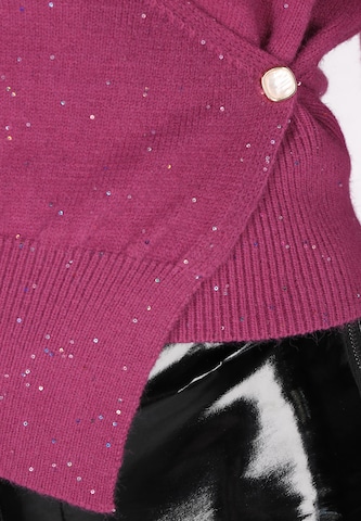 faina Knit cardigan in Pink