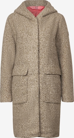 STREET ONE Between-Seasons Coat in Brown: front