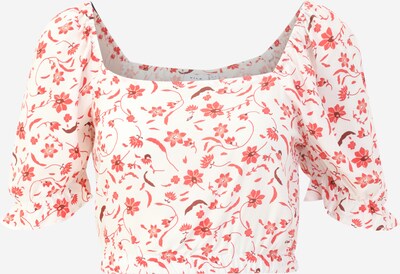 Vila Petite Shirt 'AYA' in Pink / bright red / Dark red / White, Item view