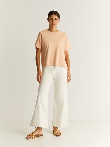Scalpers T-shirt 'Snaps' i orange: framsida