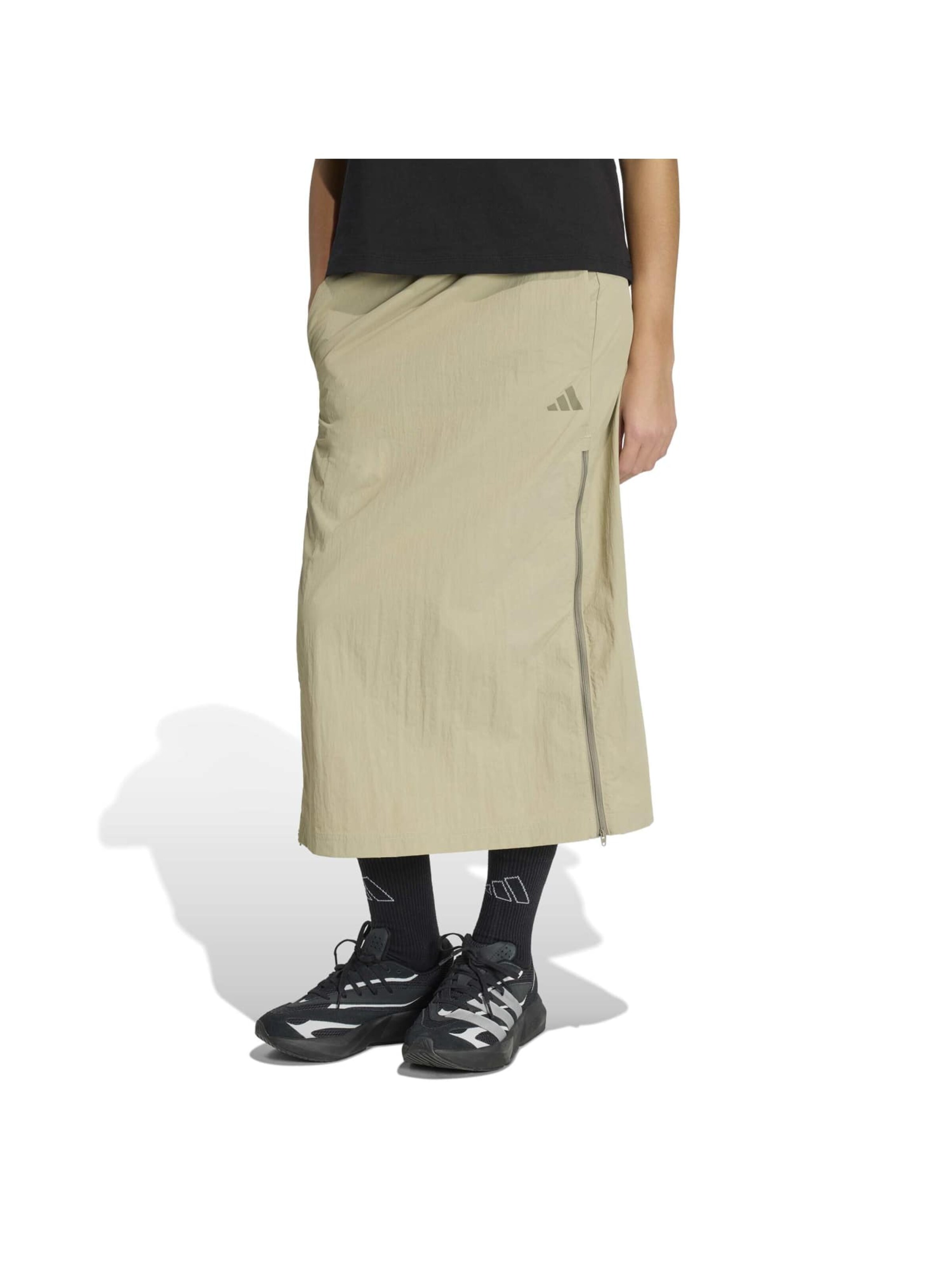 ADIDAS SPORTSWEARSportska suknja 'City Tech Woven Zip' - zelena boja: prednji dio