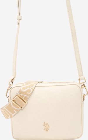 U.S. POLO ASSN. Crossbody Bag 'New Mansion' in White: front