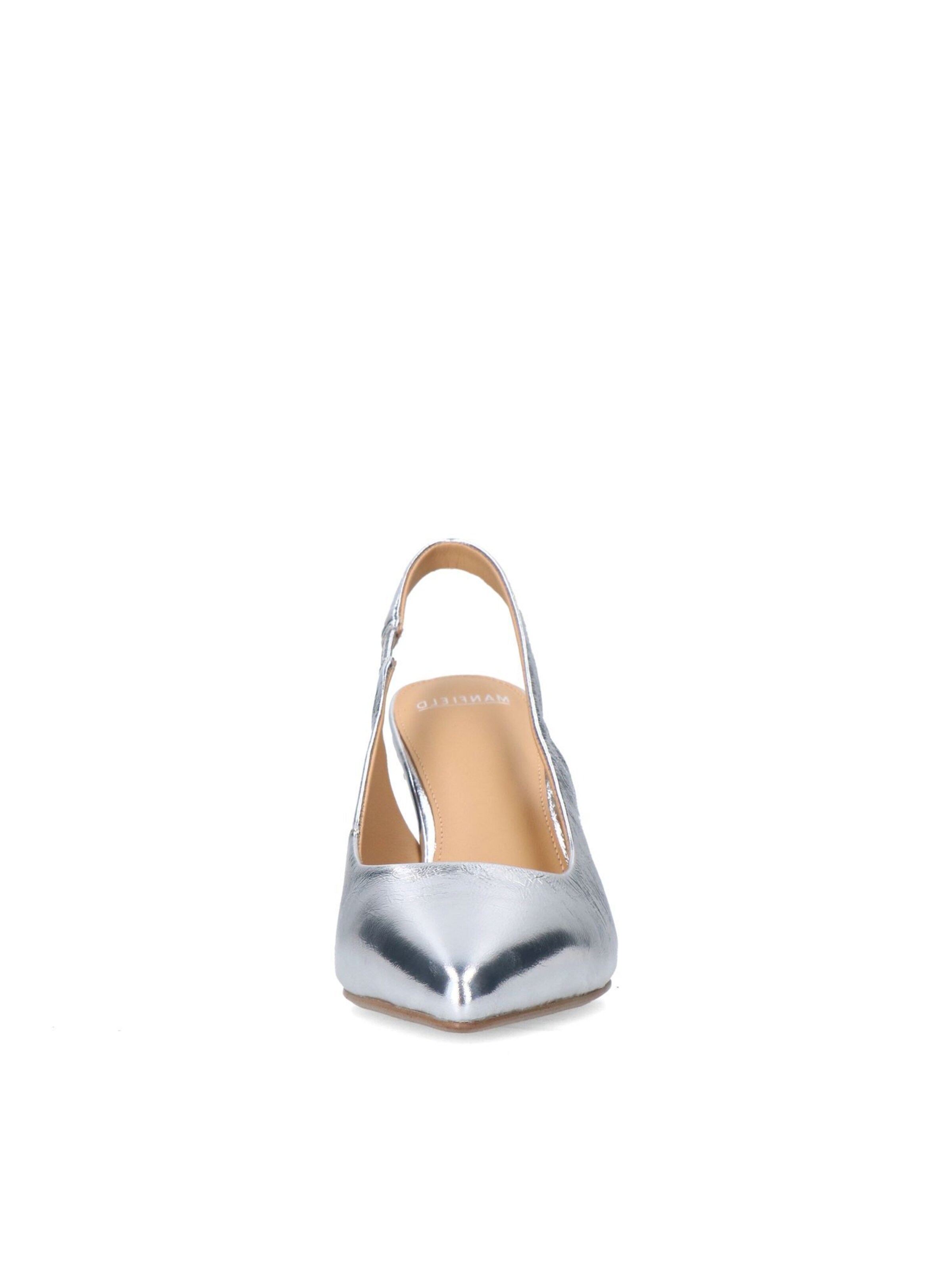 Escarpins à bride arrière MANFIELD en argent