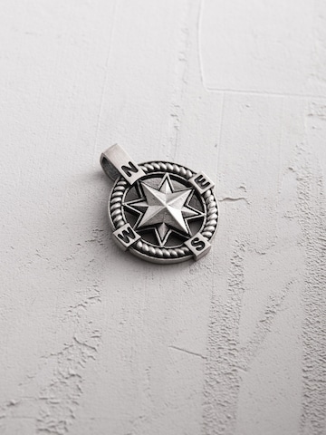 REYTEL - Colgante 'WIND ROSE' en plata
