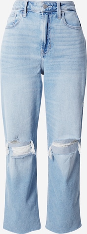 Loosefit Jean HOLLISTER en bleu : devant