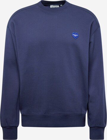 Carhartt WIP Sweatshirt in Blue: front