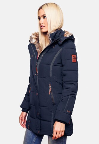 MARIKOO Winter Coat in Blue