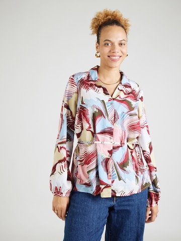 Chemisier 'VMCRUBY' Vero Moda Curve en mélange de couleurs : devant