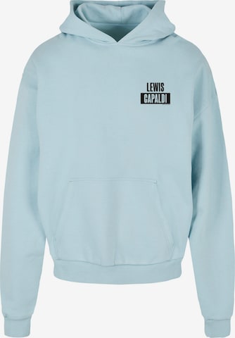Sweat-shirt 'Lewis Capaldi - PP' Merchcode en bleu : devant