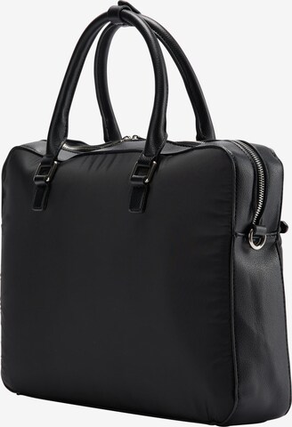 Carlo Colucci Laptop Bag 'Costalbano' in Black