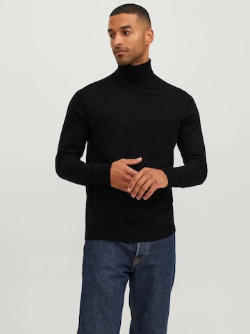 JACK & JONES Pullover '12216829'‌‌‌‌‌‌‌‌‌ in Schwarz