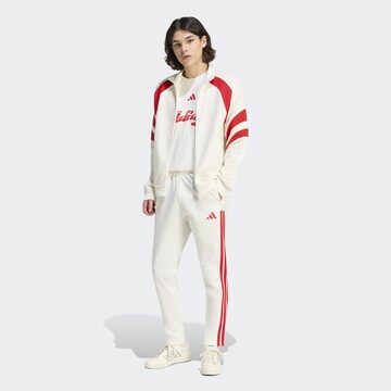 Regular Pantalon de sport 'Tiro' ADIDAS SPORTSWEAR en blanc : devant