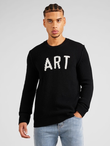 Zadig & Voltaire Sweater 'KENNEDY WE ART' in Black: front