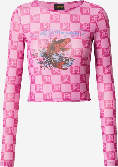 Ed Hardy T-Krekls, krāsa - gaiši rozā / tumši rozā / ugunssarkans / melns, Preces skats