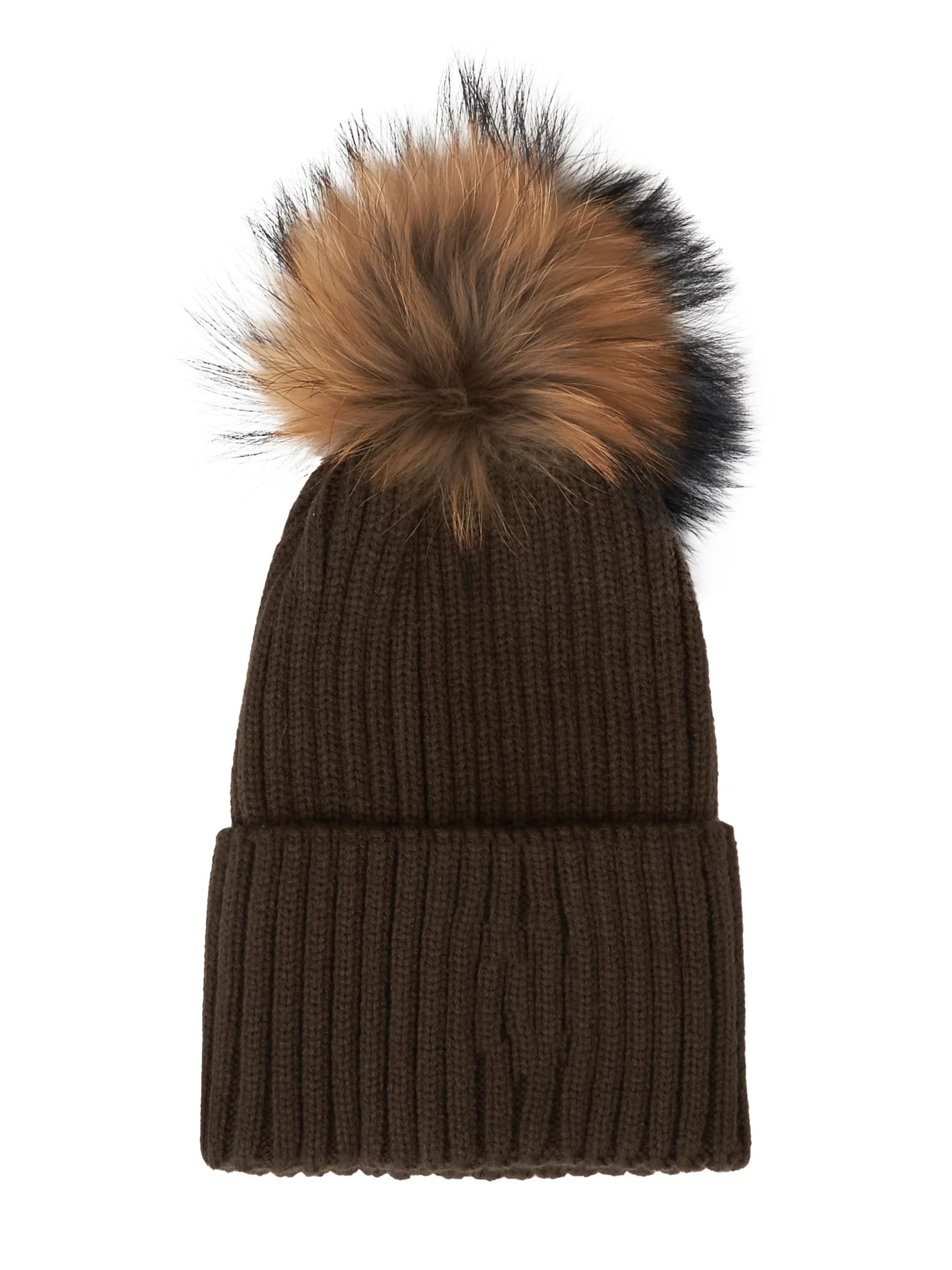 Refrigiwear Beanie 'SNOWFLAKE' in Brown