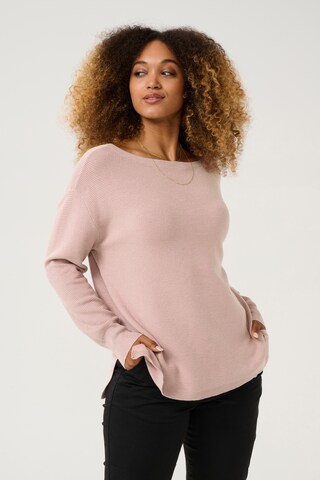 Pull-over 'Luka' Love Copenhagen en rose : devant