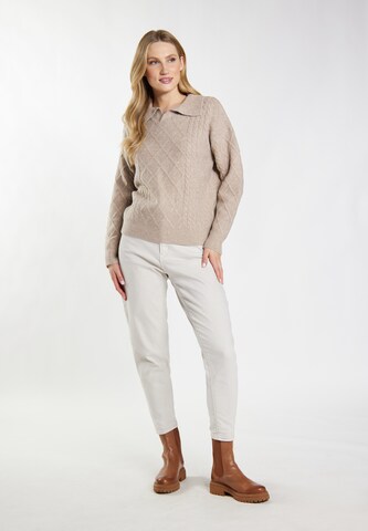 DreiMaster Vintage Pullover 'Incus' in Beige