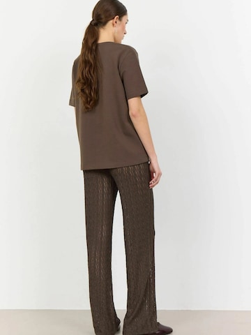 Regular Pantalon Levete Room en marron