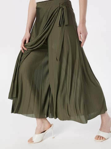 ABOUT YOU Wide Leg Hose 'Levke' in Grau