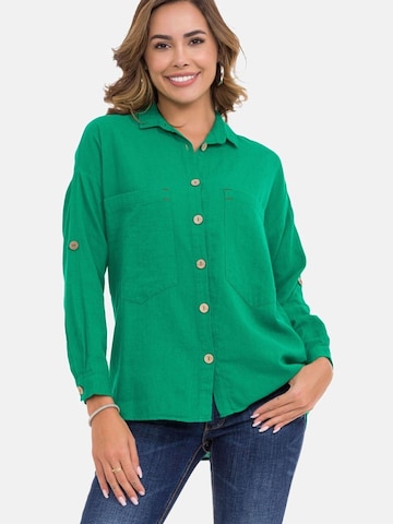 CIPO & BAXX Blouse in Groen