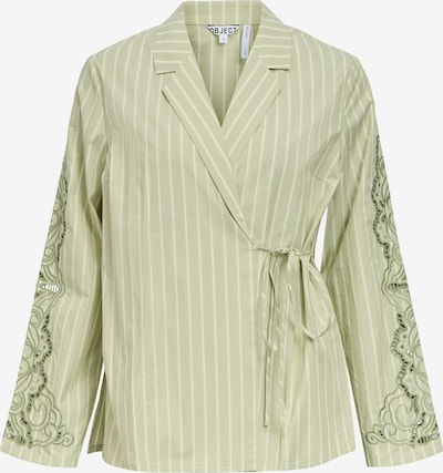 OBJECT Pusero 'OBJMagda' värissä ruoko / vaaleanvihreä / tummanvihreä / valkoinen, Tuotenäkymä