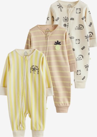 Pyjama Next en beige : devant