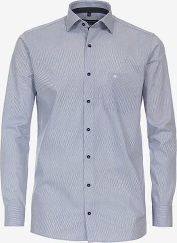 CASAMODA Regular fit Button Up Shirt in Blue: front