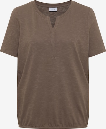 CECIL T-Shirt in Grau: Vorderseite