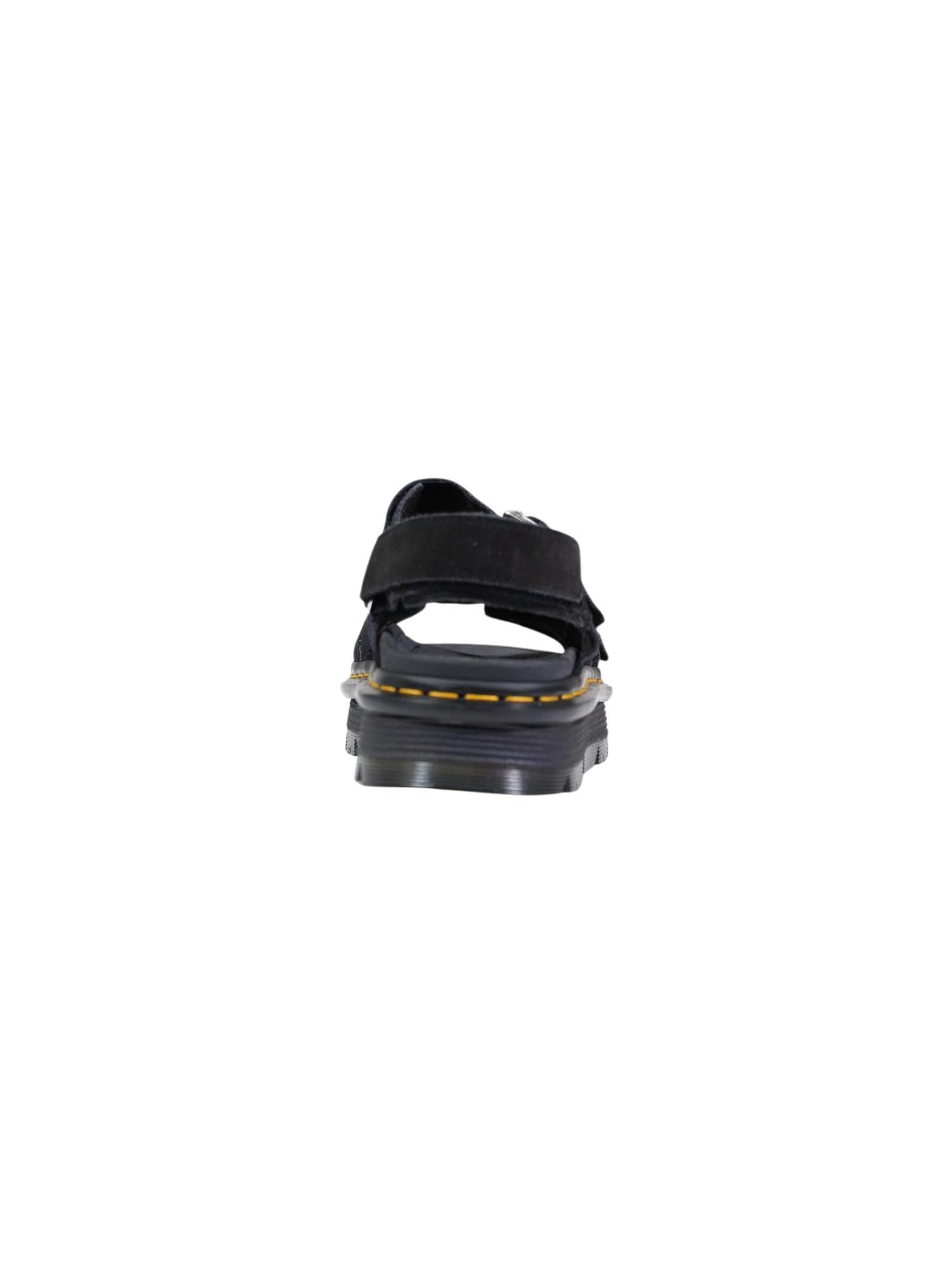 Dr. Martens Sandaal 'Zebzag Sandal Black Eh Suede 42689001' in Zwart