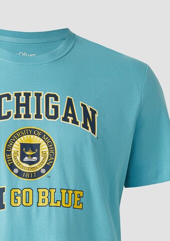 T-Shirt s.Oliver en bleu