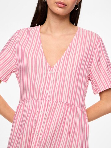 PIECES - Vestido camisero 'ALVINA' en rosa