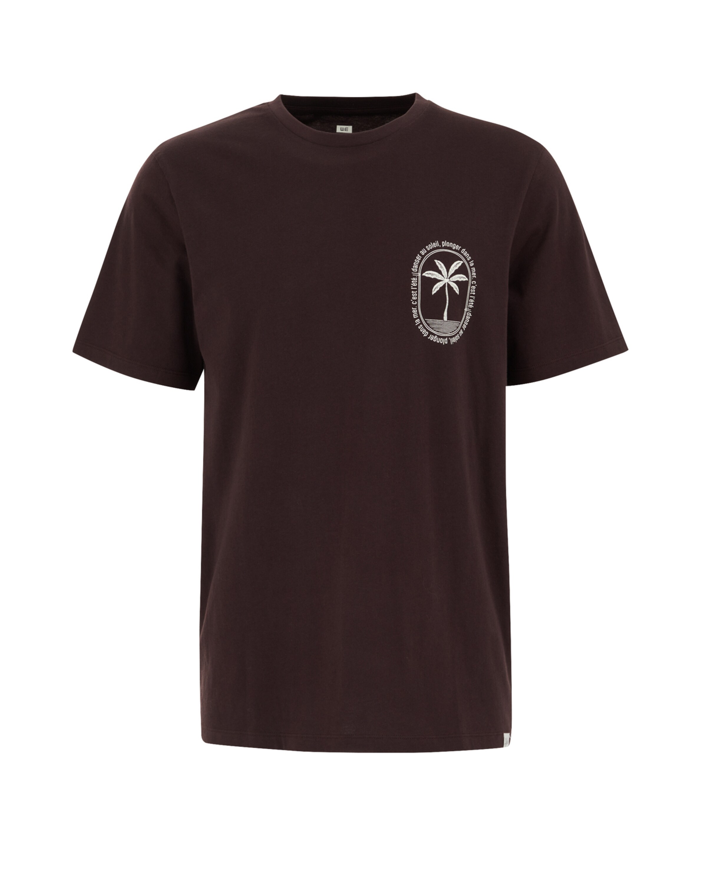 WE Fashion Särk, värv pruun: eest vaates