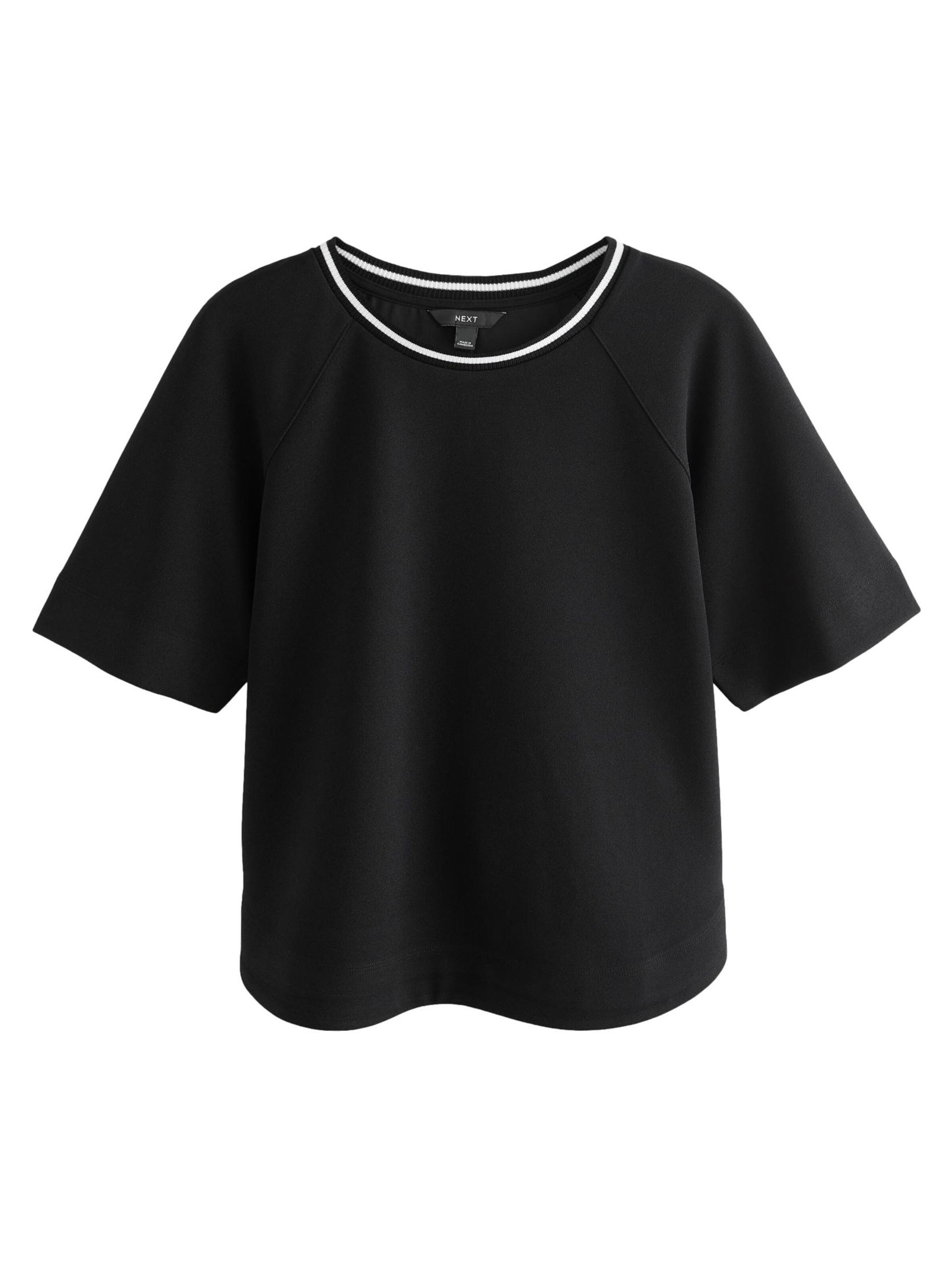 juoda Next Marškinėliai: priekis