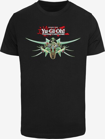 Merchcode Shirt ' Yu-Gi-Oh! - Supreme Celestial King Odd Eyes Arc Ray Dragon' in Black: front