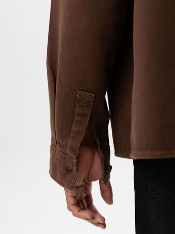 Dandalo Comfort fit Overhemd in Bruin