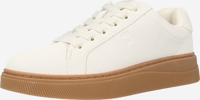 Sportbačiai be auliuko 'Lyzz Tenn' iš HUGO, spalva – vilnos balta, Prekių apžvalga