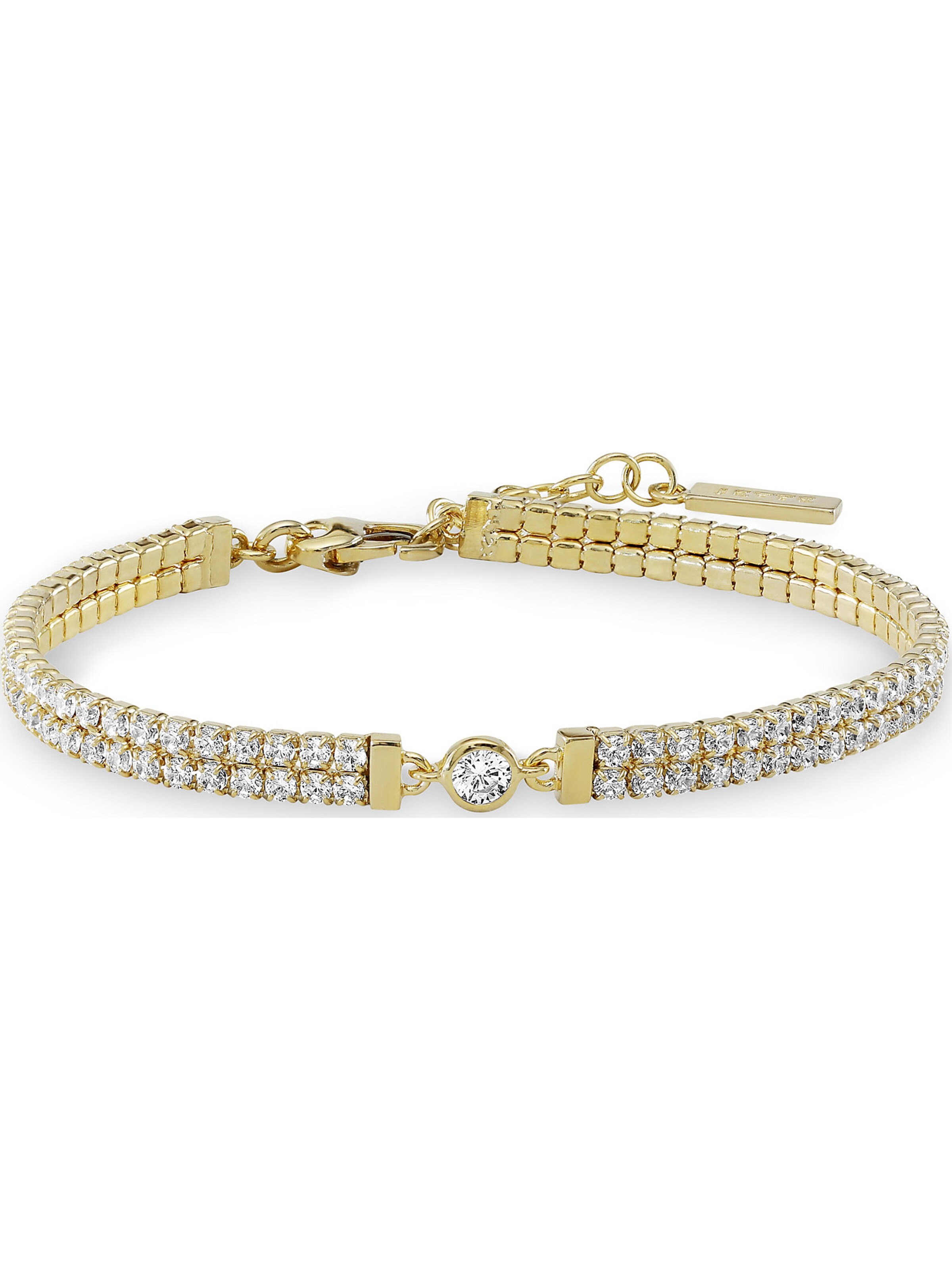 JETTE Armband in Gold: Vorderseite