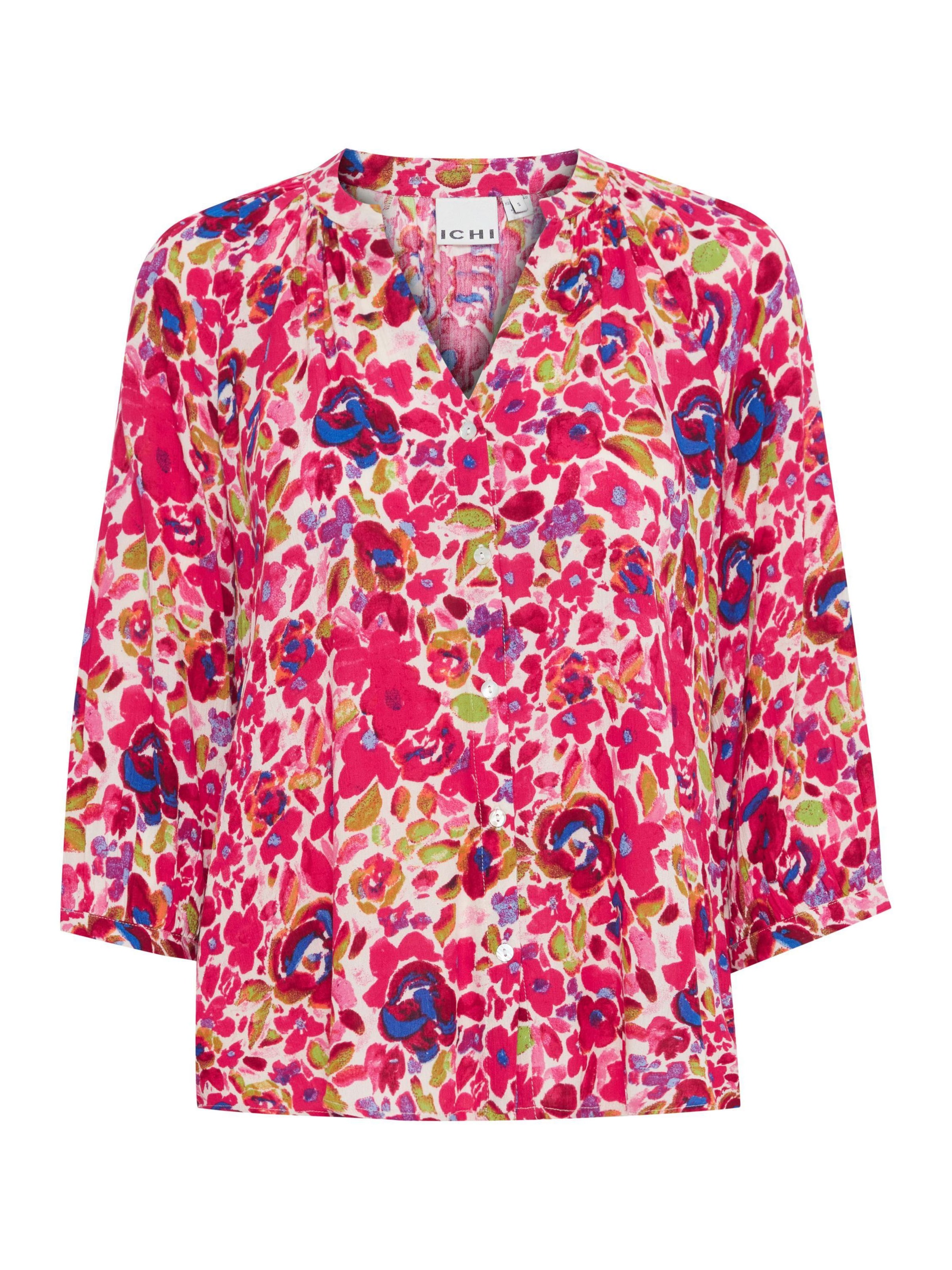 ICHI Bluse 'IHMarrakech' in Pink: Vorderseite