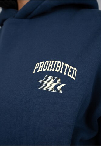 Prohibited Sweatshirt 'Berlin ' in Blau