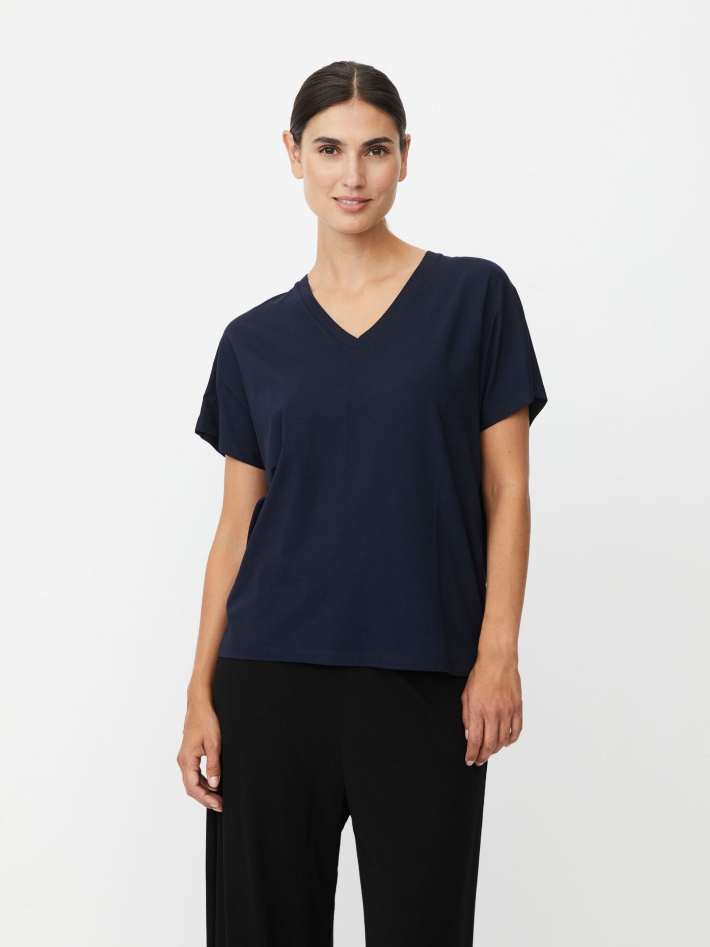 T-shirt 'MaBadu' Masai en bleu : devant