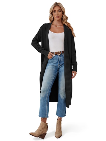 Manteau en tricot Imily Bela en noir