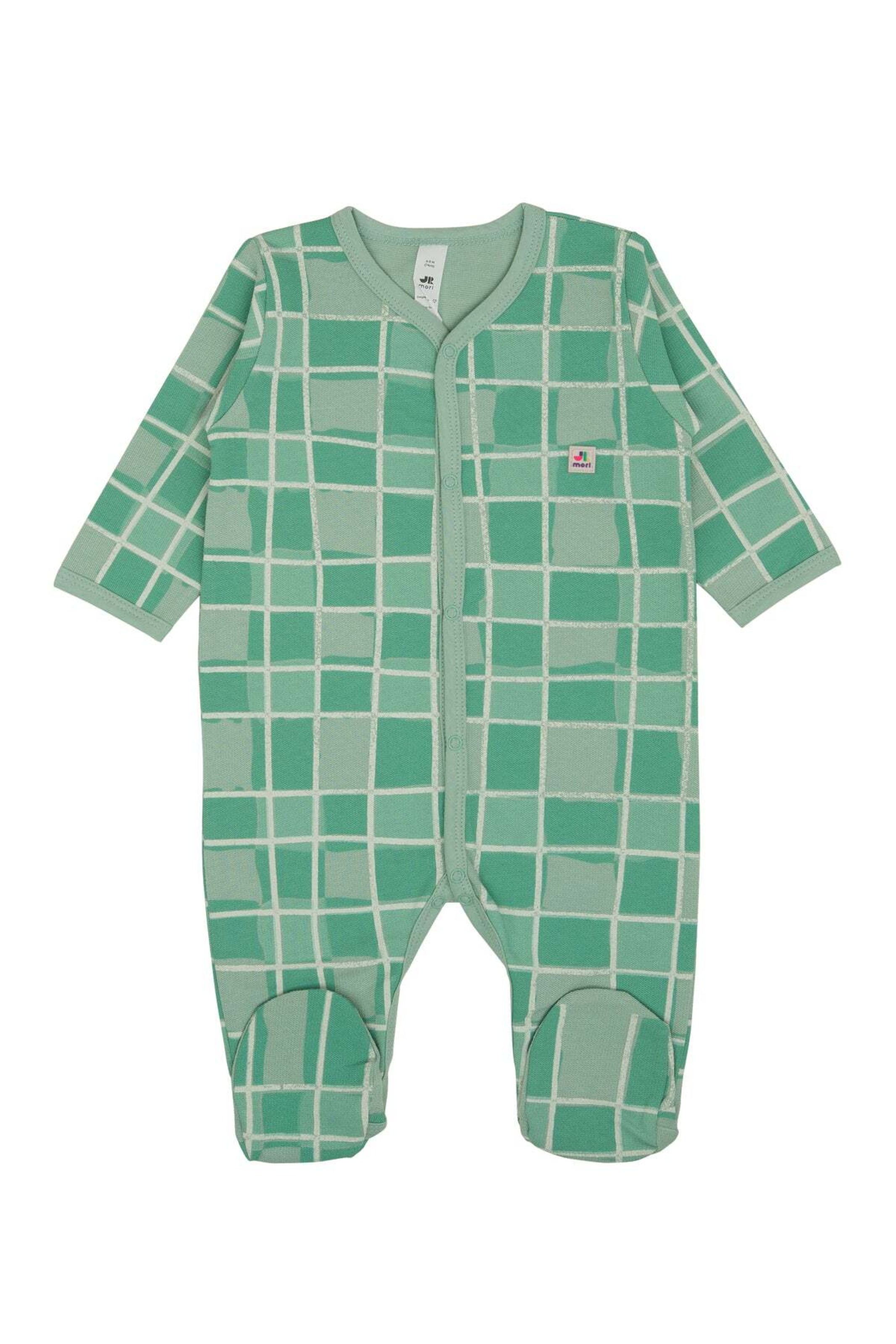 Salopetă de la Jrmori pe verde: față